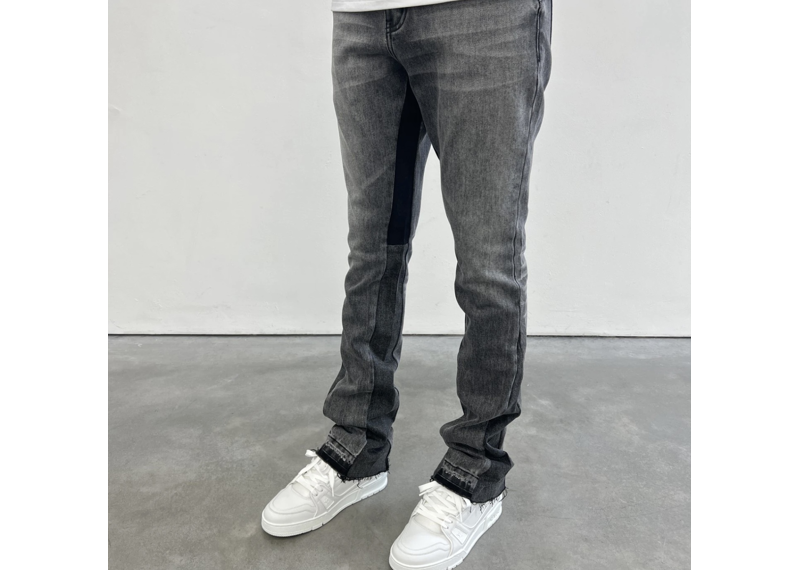 Siarr Flared Jeans Dark Grey