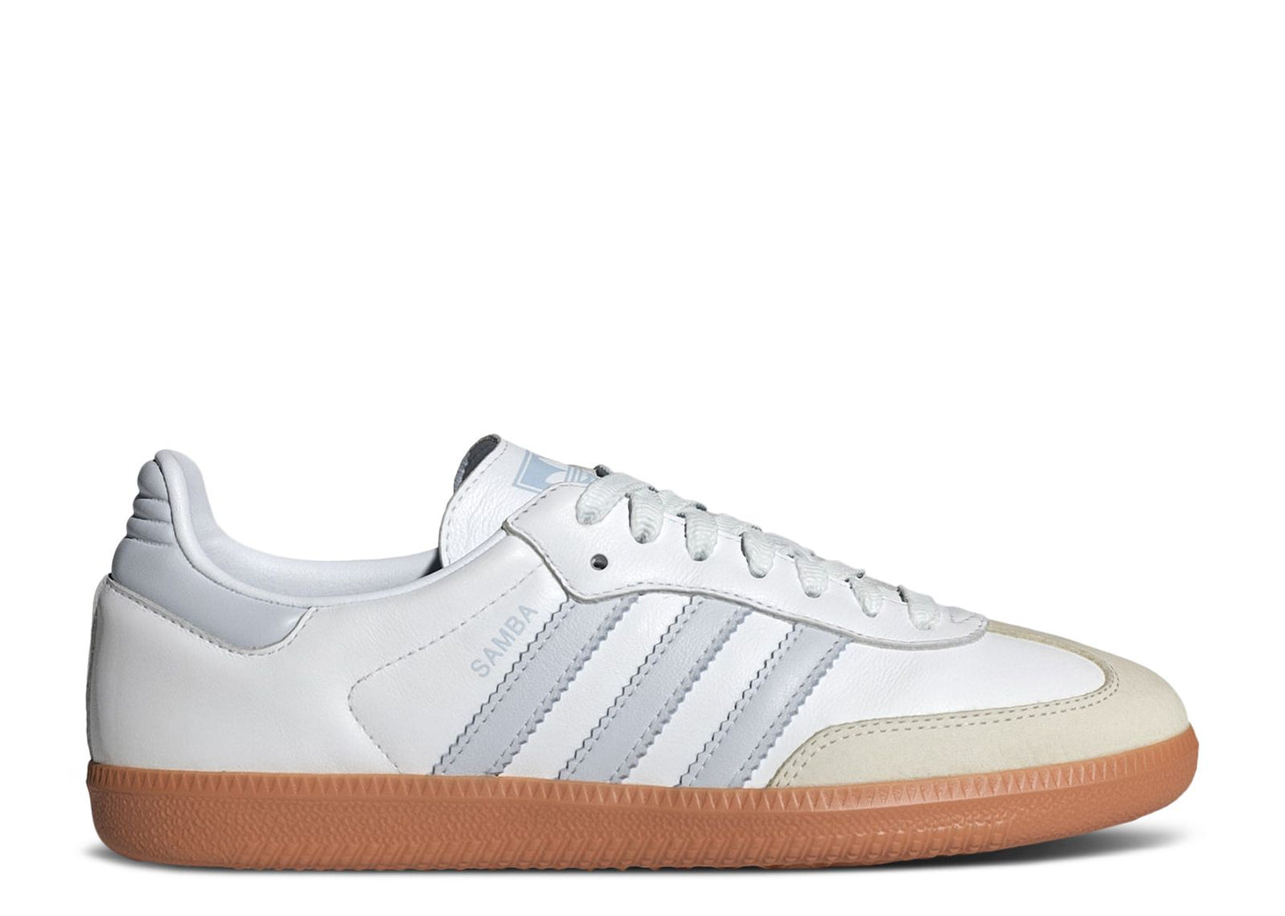 Wmns Adidas Samba OG White Halo Blue Gum