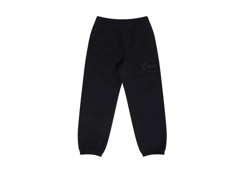 Drama Call Oval Black On Black Sweatpants