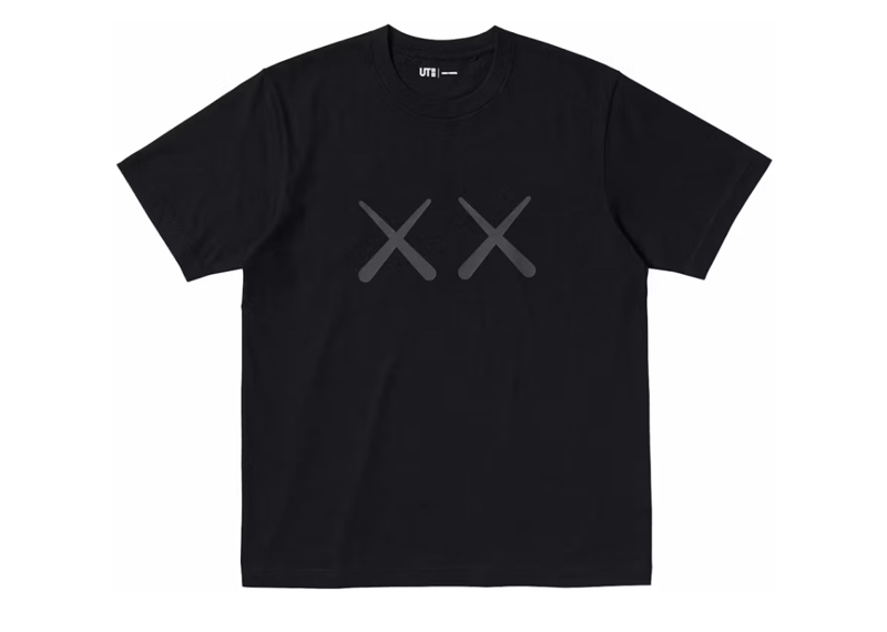KAWS x Uniqlo Warhol UT Graphic T-shirt Black