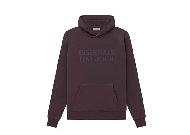 Fear of God Essentials Hoodie Plum