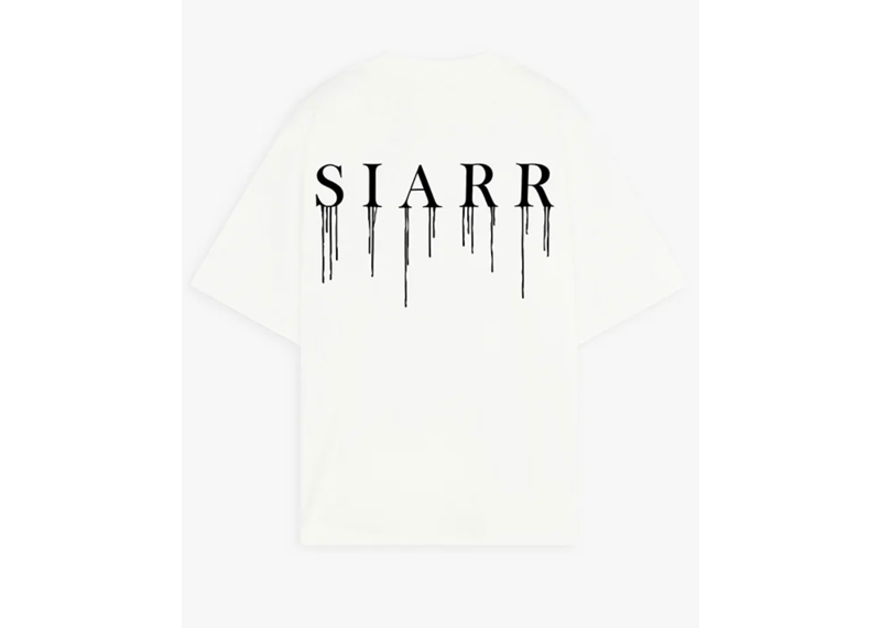 SIARR RELAXED DRIP TEE - WHITE