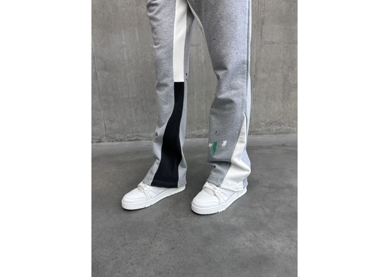 Siarr Flared Jogger Grey Paint