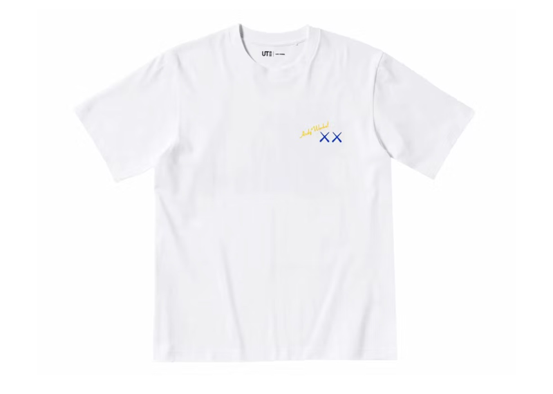 KAWS x Uniqlo Warhol UT Graphic T-shirt White