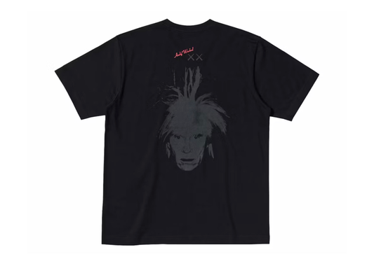 KAWS x Uniqlo Warhol UT Graphic T-shirt Black