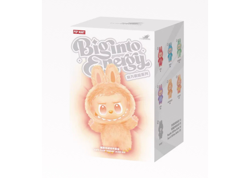 Pop Mart Labubu The Monsters Big into Energy Vinyl Plush Pendant Blind Box