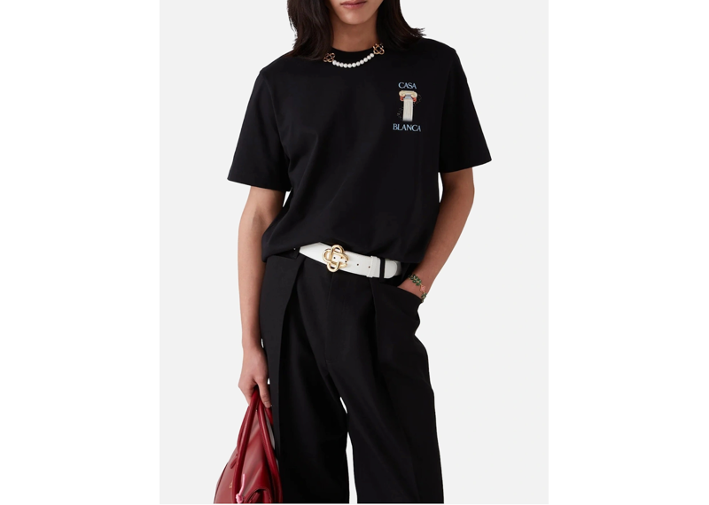Casablanca La Colomne Printed T-Shirt