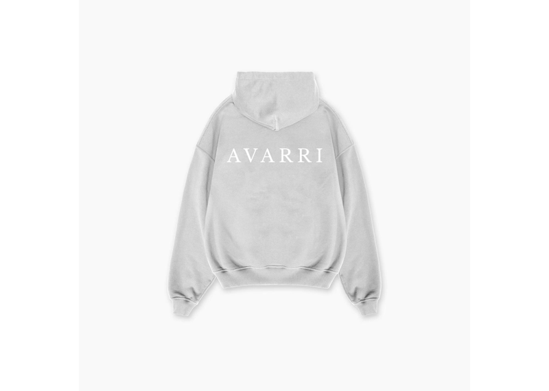 AVARRI ZIP-UP HOODIE MARL GREY