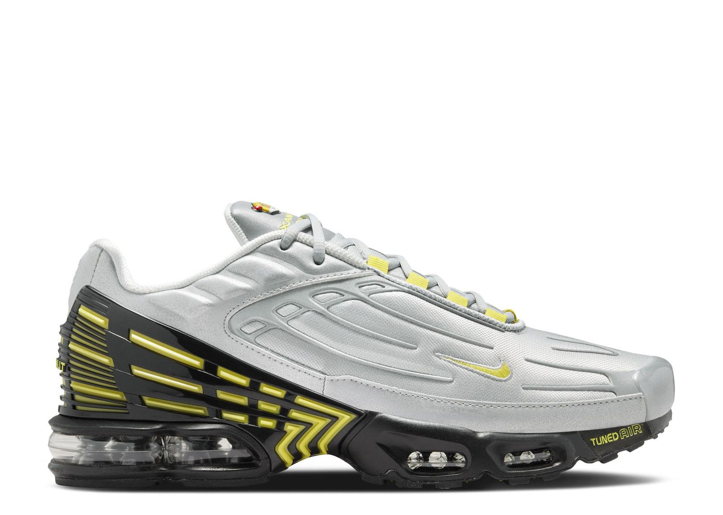 Nike Air Max Plus 3 Metallic Silver Opti Yellow