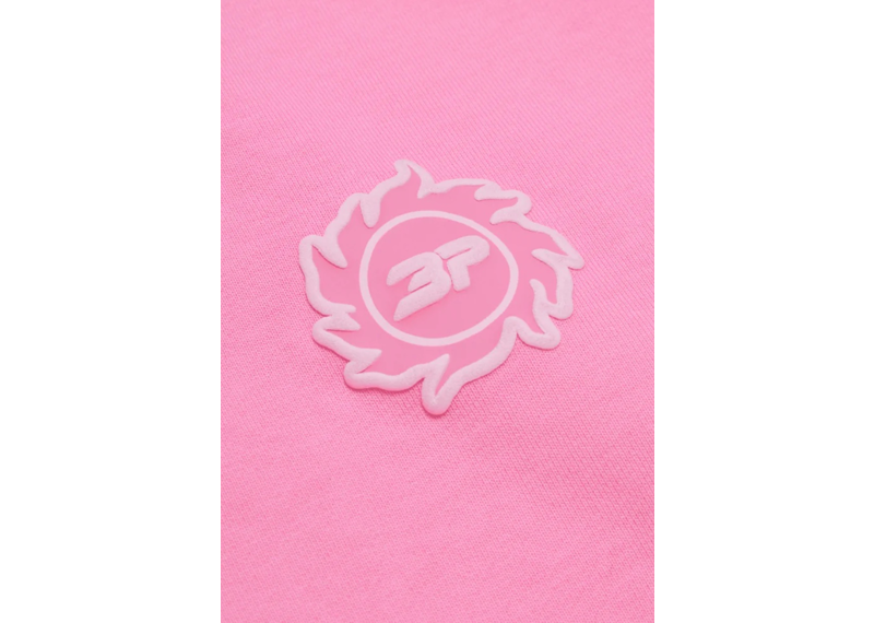 BROKEN PLANET WASHED PINK SUN ZIP UP HOODIE