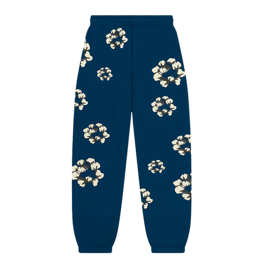 Denim Tears x CPFM Cactus Tears Wreath Sweatpants Navy