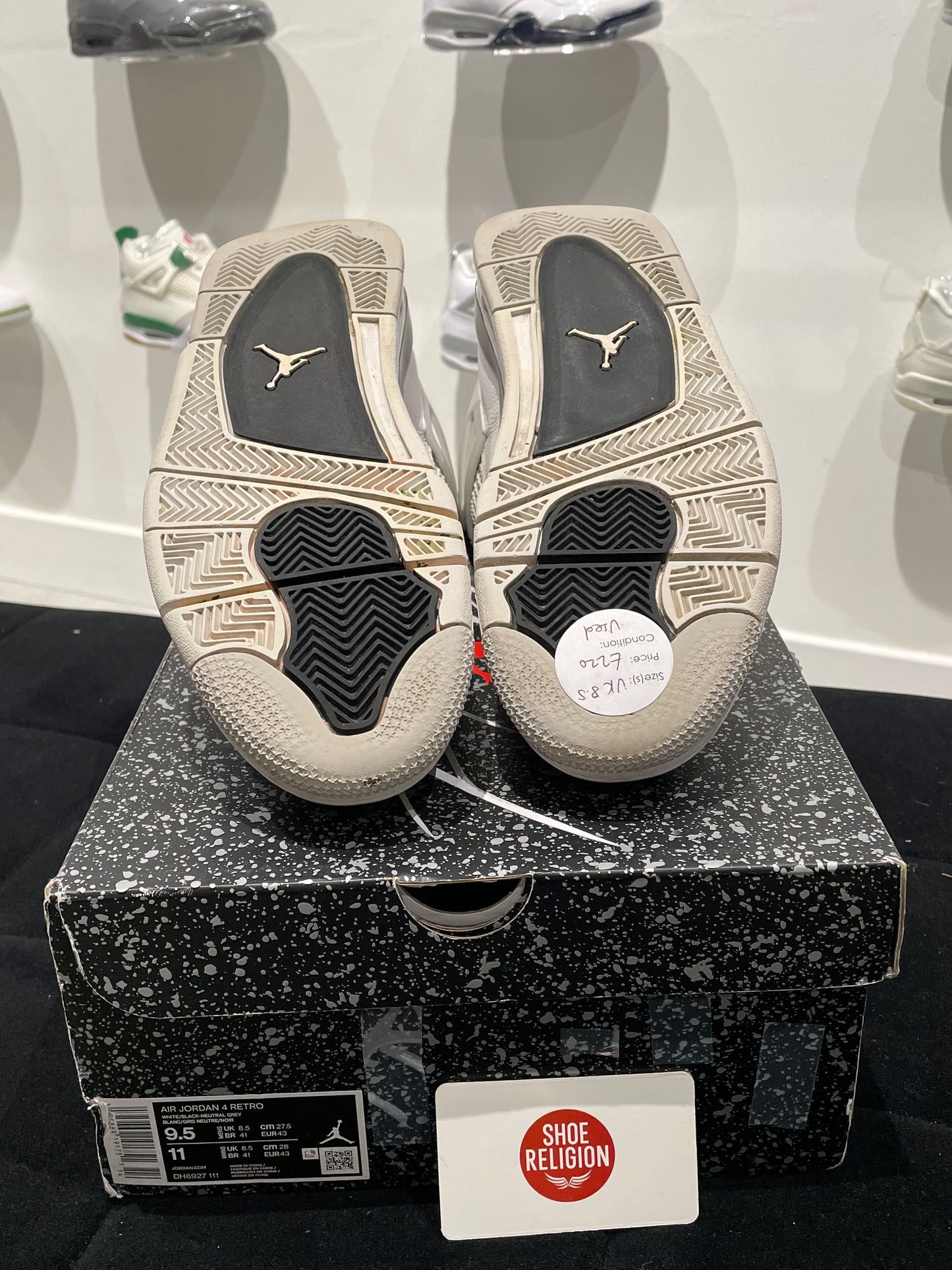 AIR JORDAN 4 RETRO 'MILITARY BLACK'