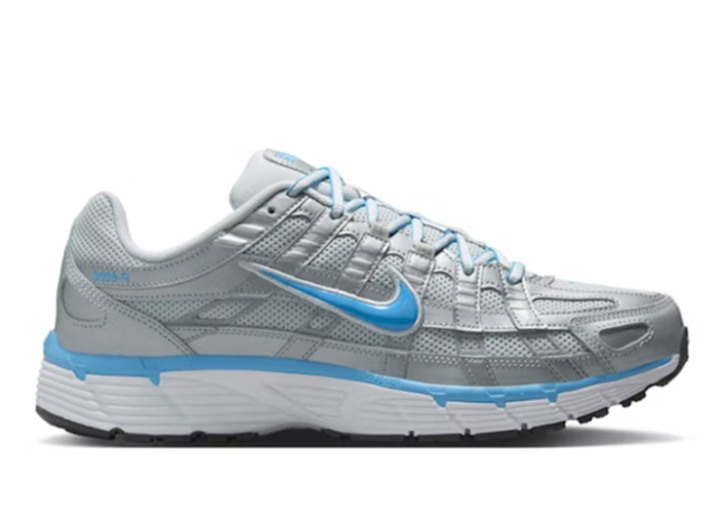 Nike P-6000 Metallic Platinum Pure Platinum Metallic Silver University Blue