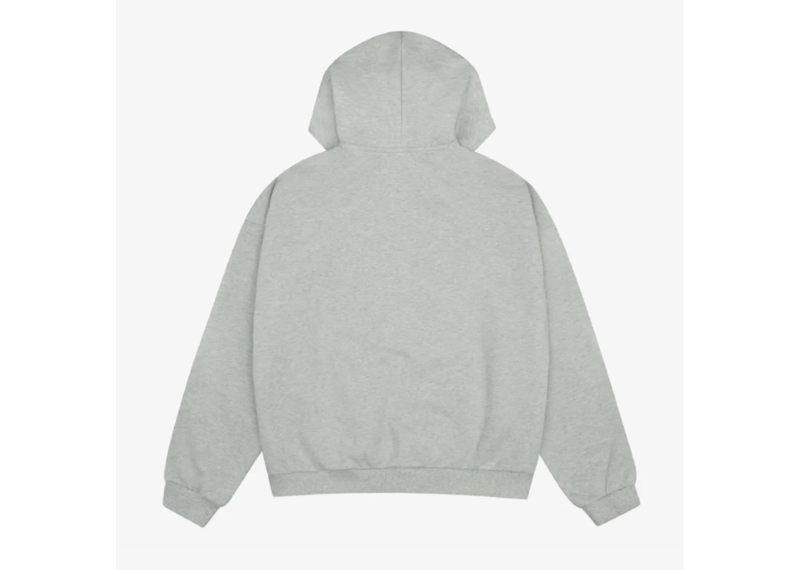 BROKEN PLANET ZIP-UP HOODIE ASH GREY