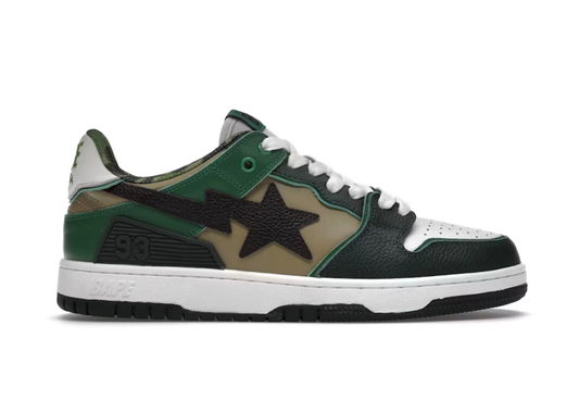 A BATHING APE BAPE SK8 STA ABC CAMO GREEN (2022)