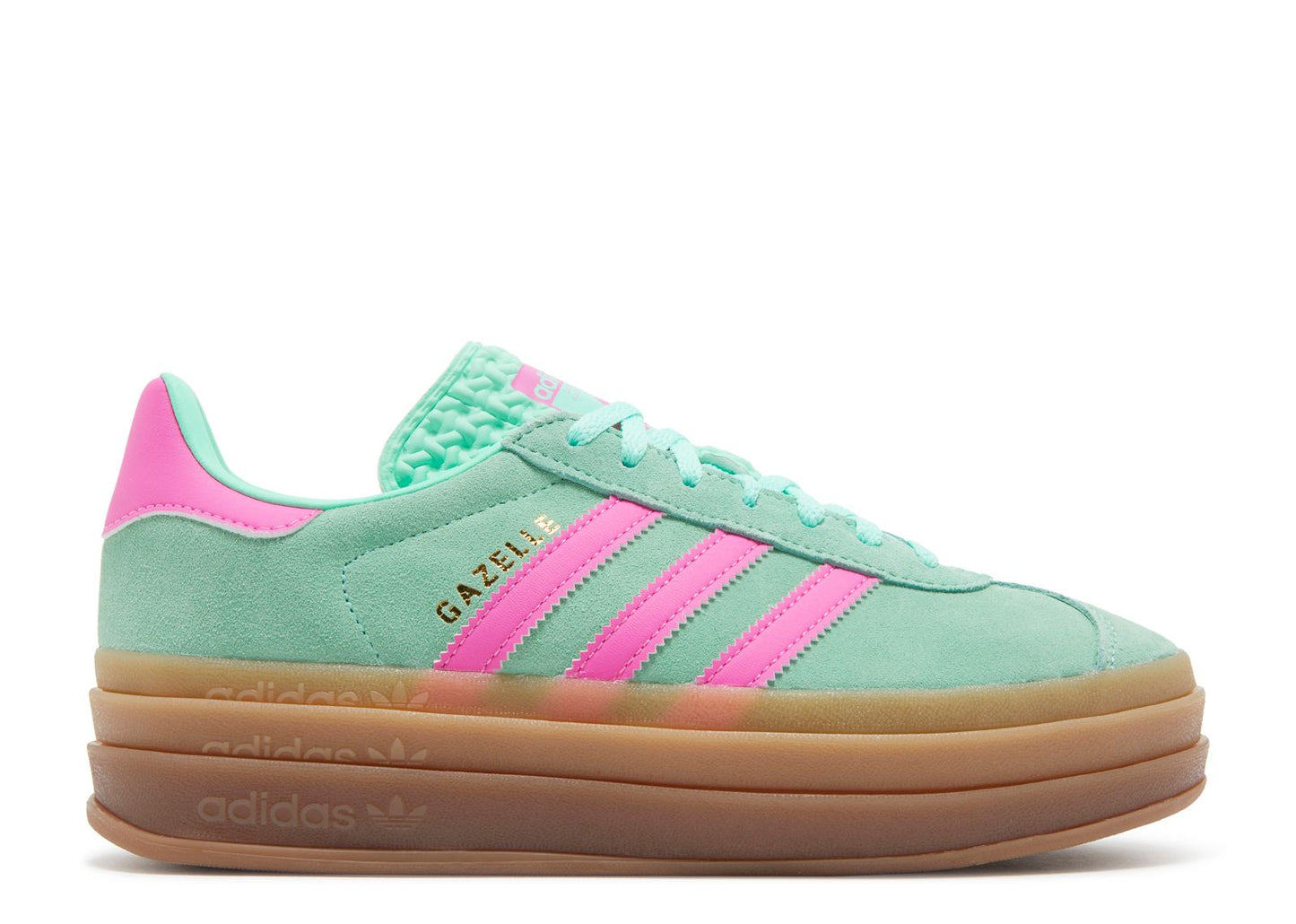 Wmns Gazelle Bold Pulse Mint Screaming Pink