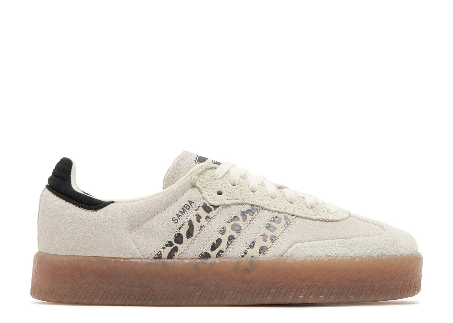 Wmns Adidas Samba Cream White Leopard