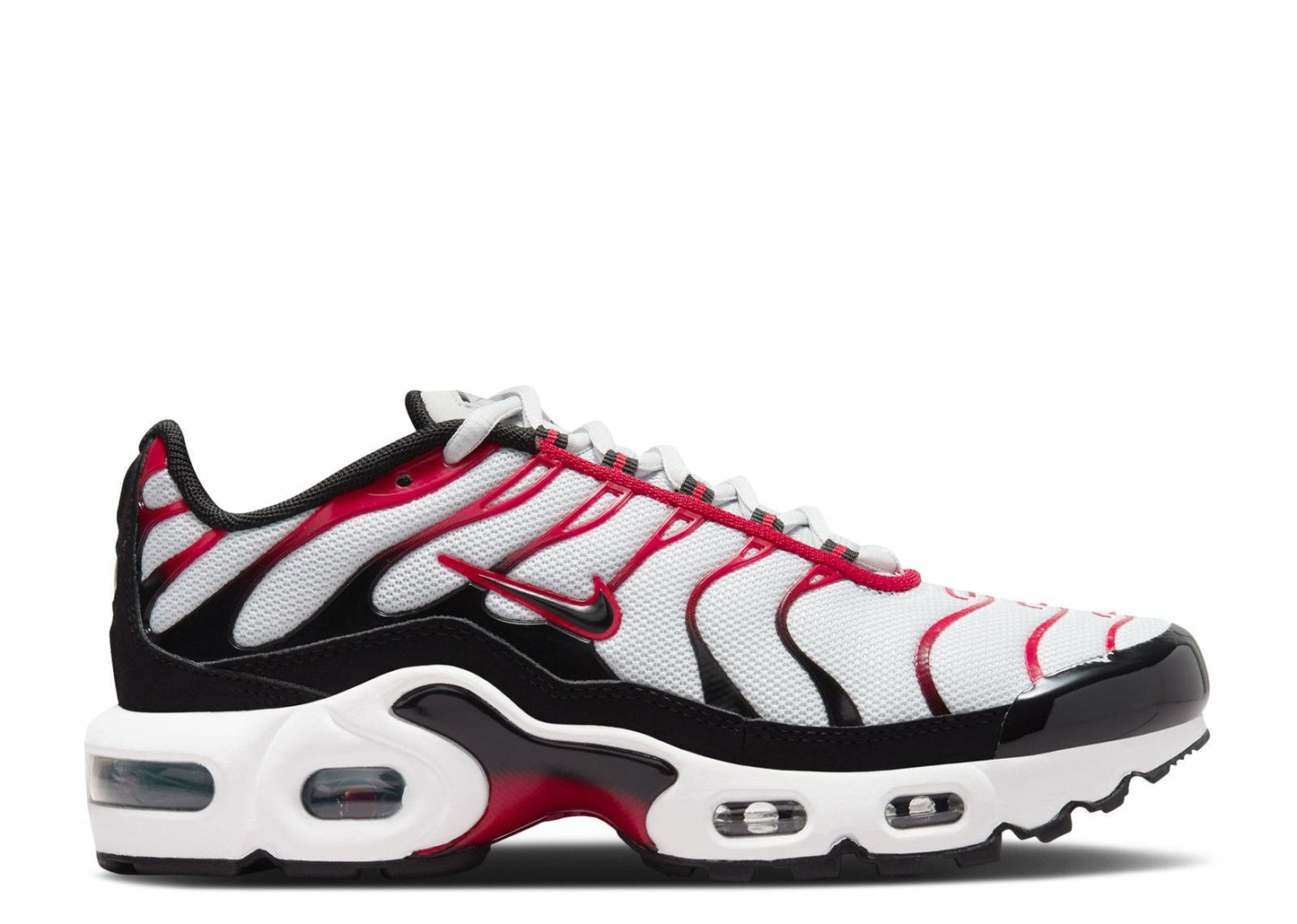 Nike TN Air Max Plus GS Pure Platinum University Red