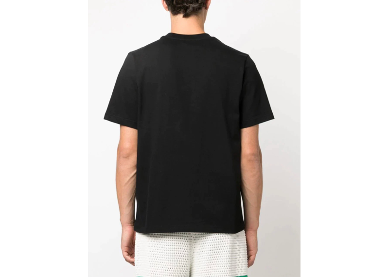 Casablanca Le Joueur Print T-Shirt Black