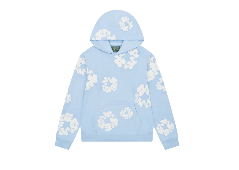 Denim Tears The Cotton Wreath Sweatshirt Powder Blue