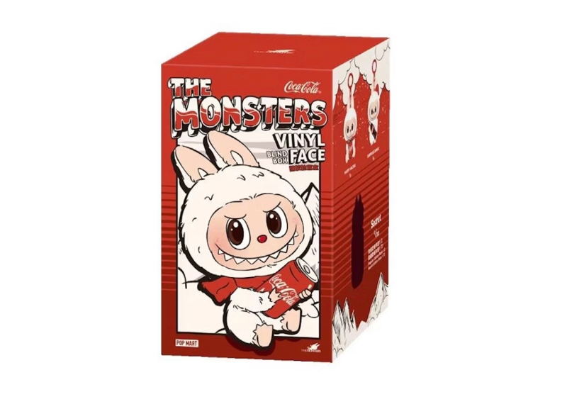 POP MART LABUBU THE MONSTERS COCA COLA SERIES VINYL FACE SINGLE BLIND BOX