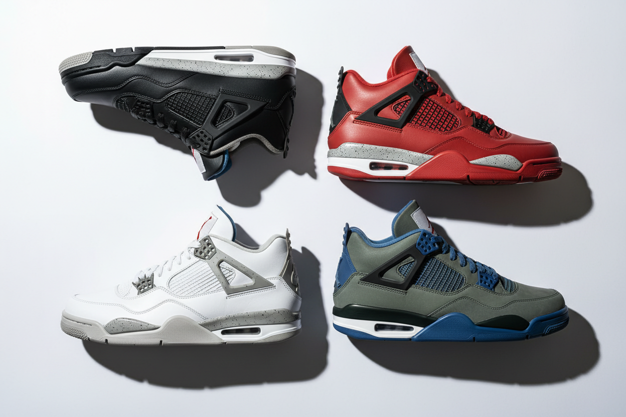 Air Jordan 4 OG Colourways Explained