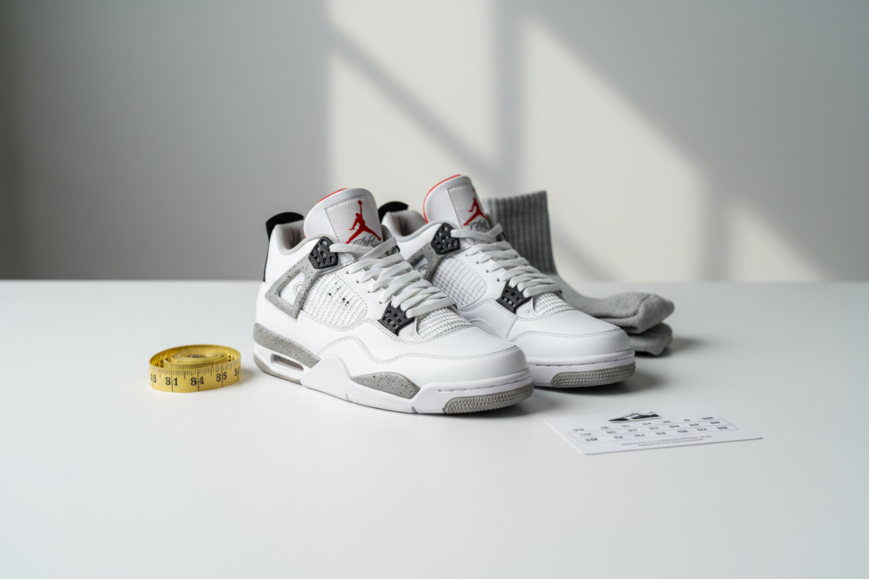 Nike Air Jordan 4 Sizing, Fit and Comfort Guide