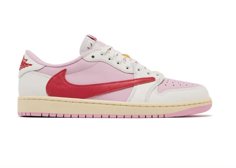 Jordan 1 Retro Low OG SP Travis Scott Sail Tropical Pink