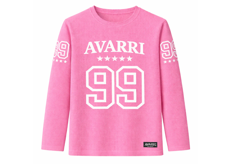 AVARRI 99 STARS CANDY PINK LONG SLEEVE JERSEY