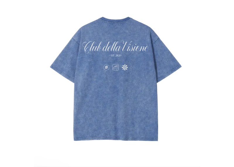 Unbranded Club Della Visione Blue Tee