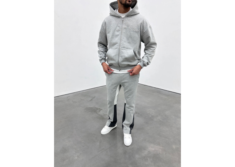 Siarr Flared Joggers Light Grey