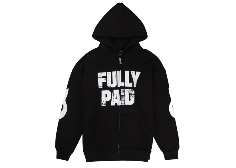 FULLYPAID DRIFT HOODIE | BLACK / WHITE