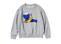 KAWS x UNIQLO Warhol Graphic Banana Sweatshirt Grey