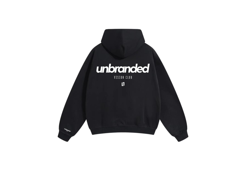 UNBRANDED VISION CLUB HOODIE 'BLACK'
