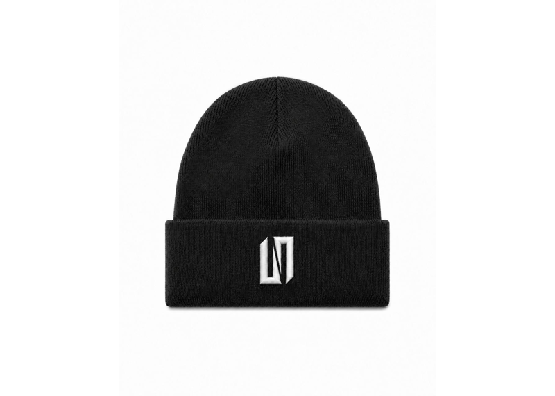 UNBRANDED VISION BASIC BEANIE 'BLACK/WHITE'