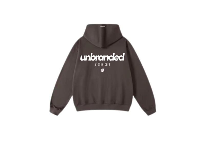 UNBRANDED VISION CLUB HOODIE 'BROWN'