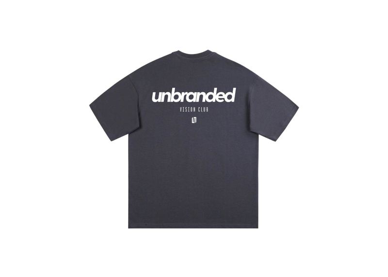 UNBRANDED VISION CLUB TEE 'CHARCOAL GREY'