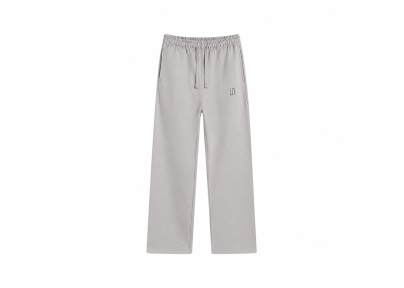 UNBRANDED VISION BASIC HEAVYWEIGHT SWEATPANTS 'LIGHT GREY'
