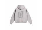 UNBRANDED VISION BASIC HEAVYWEIGHT HOODIE 'LIGHT GREY'