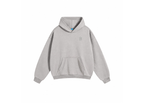 UNBRANDED VISION BASIC HEAVYWEIGHT HOODIE 'LIGHT GREY'