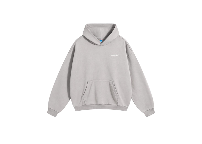 UNBRANDED VISION CLUB HOODIE 'LIGHT GREY'