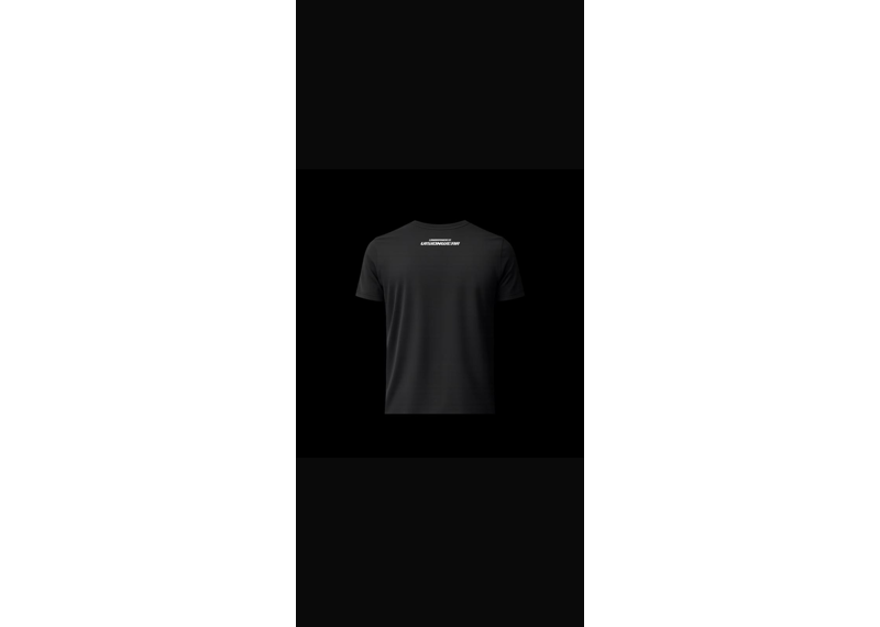 UNBRANDED VISIONWEAR ESSENTIAL T-SHIRT 'BLACK'