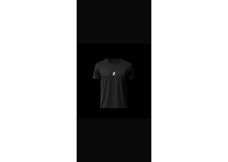 UNBRANDED VISIONWEAR PERFORMANCE T-SHIRT 'BLACK'