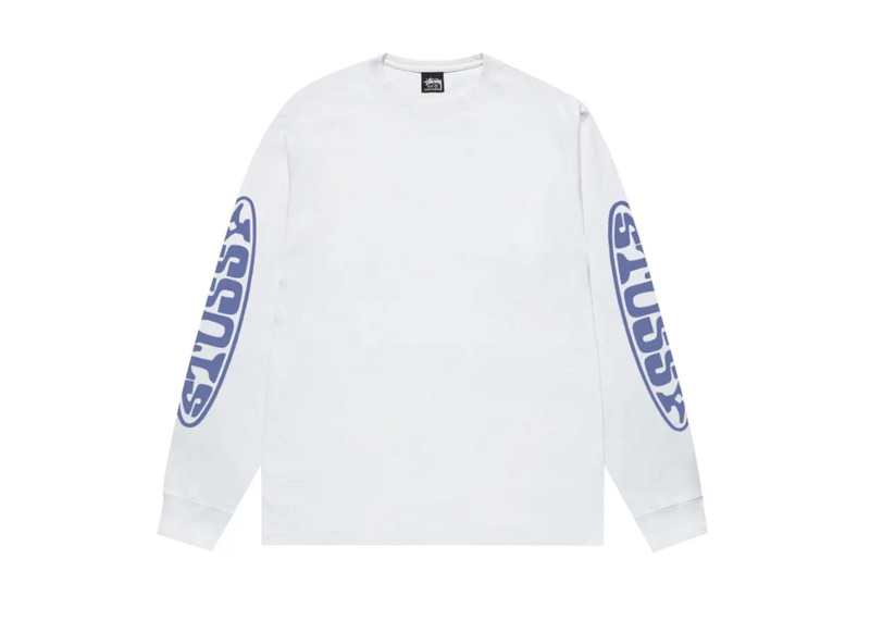 Stussy Pill Long-Sleeve Tee White