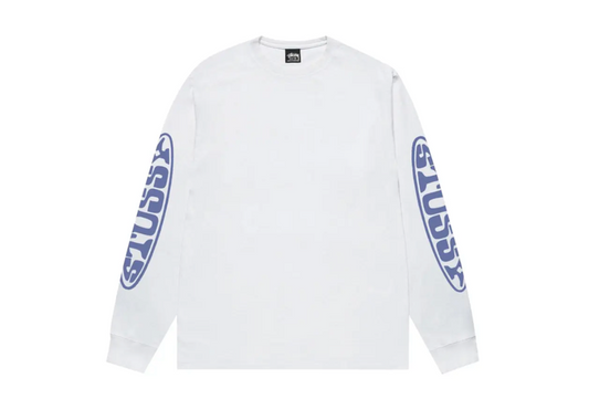 Stussy Pill Long-Sleeve Tee White