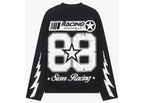 SIARR SPEEDWAY L/S TEE BLACK