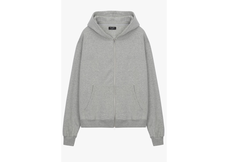 Siarr Zip Hoodie Light Grey