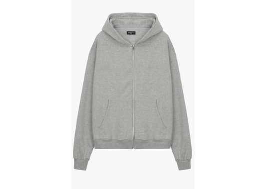 Siarr Zip Hoodie Light Grey