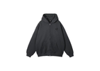 Zero Signal Zip-Up Hoodie Charcoal Grey
