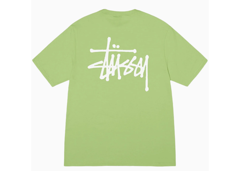 STUSSY BASIC T-SHIRT GREEN